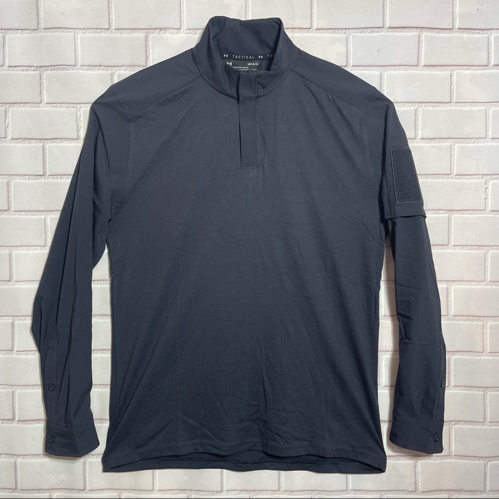 Under Armour Men's UA Tactical Combat 1/4 Zip Front Long Sleeve Shirt